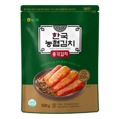 한국농협김치 총각김치 500g